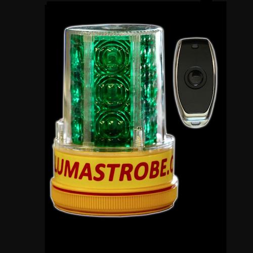 REMOTE CONTROLLED LED BEACON BATTERY POWERED - LX-36-RC – lumastrobe.com